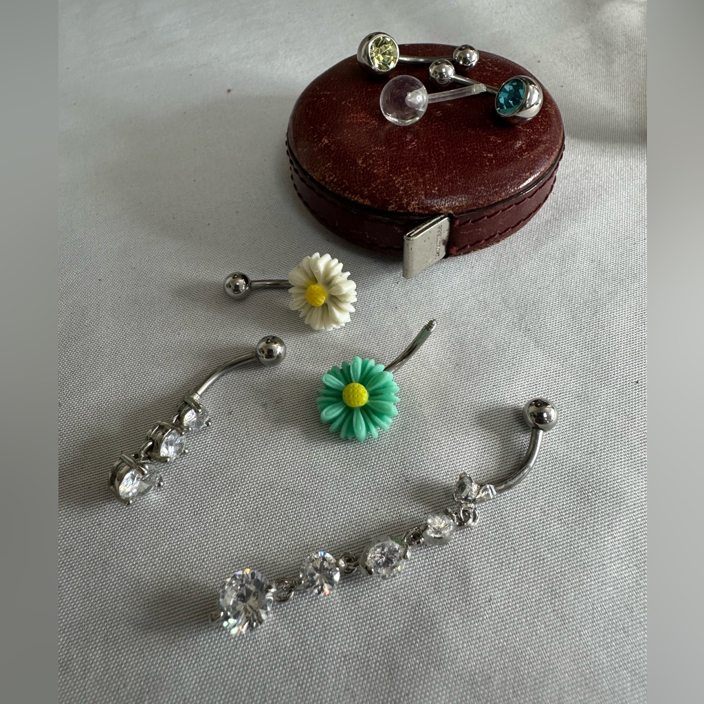 Seven Belly Button Rings